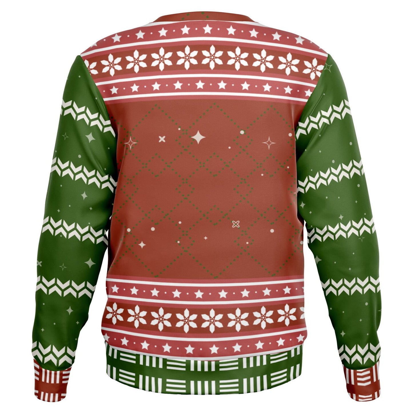 “Stay Merry and Bright” Cool Santa Ugly Christmas Sweatshirt