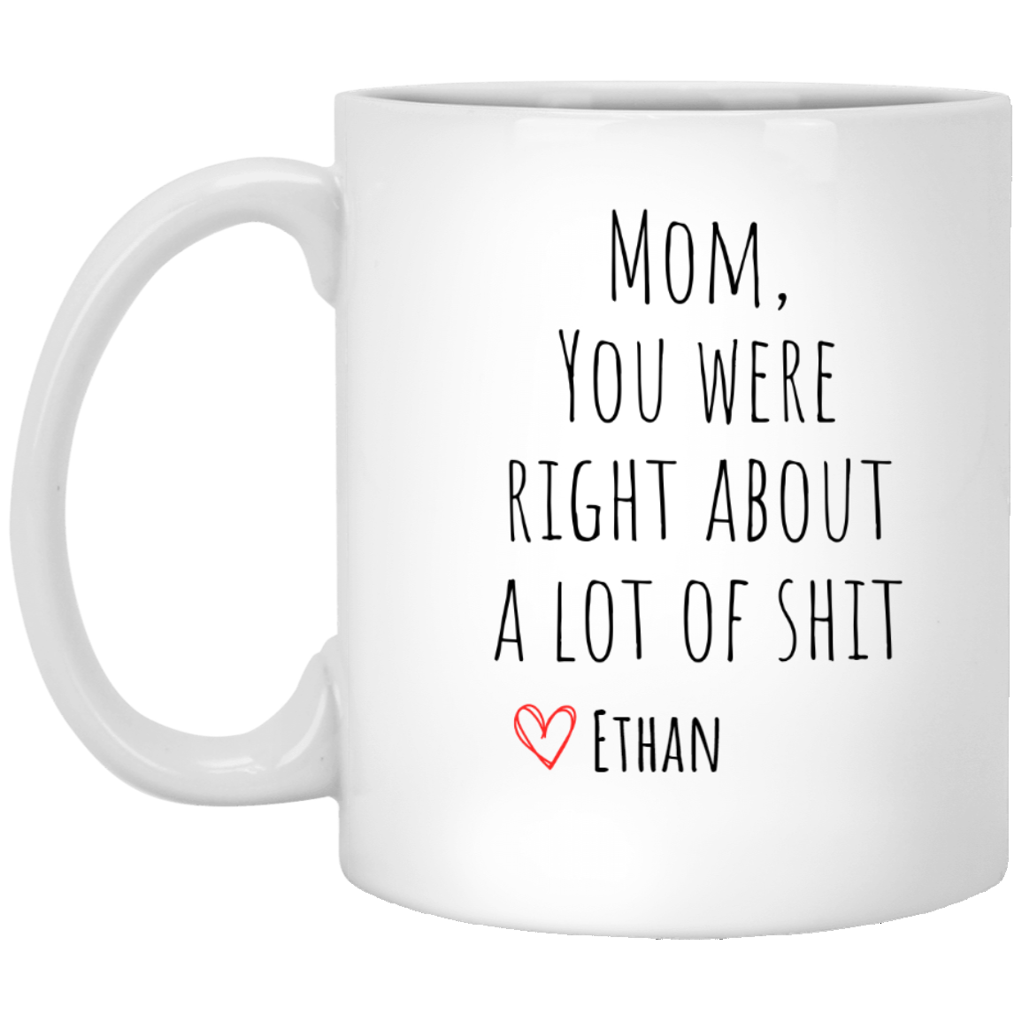 Mom, You Were Right | Mug