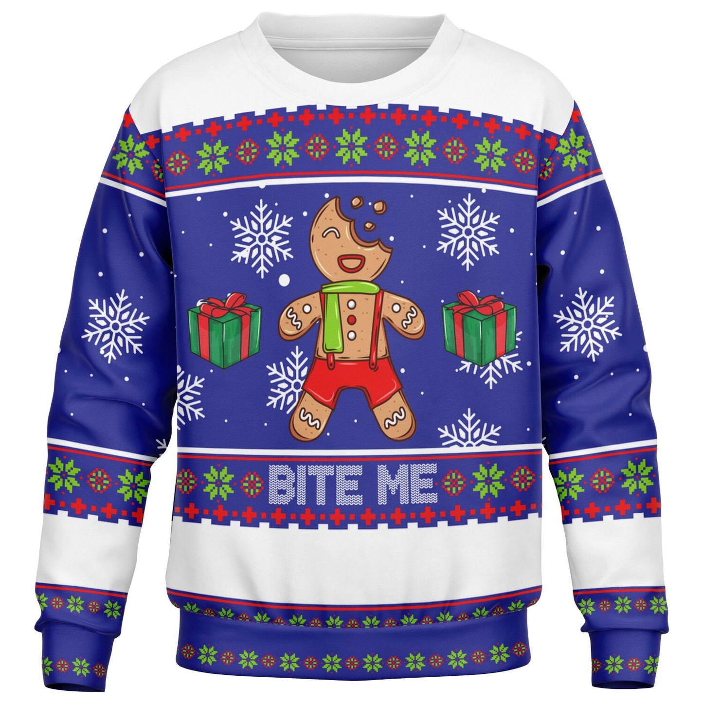 Bite Me Ugly Christmas Sweater