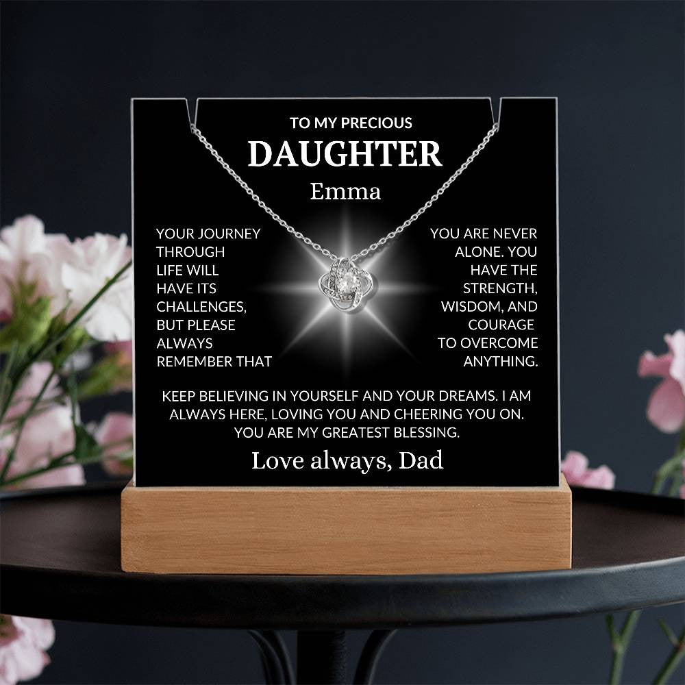 Precious Daughter Keepsake Gift Set