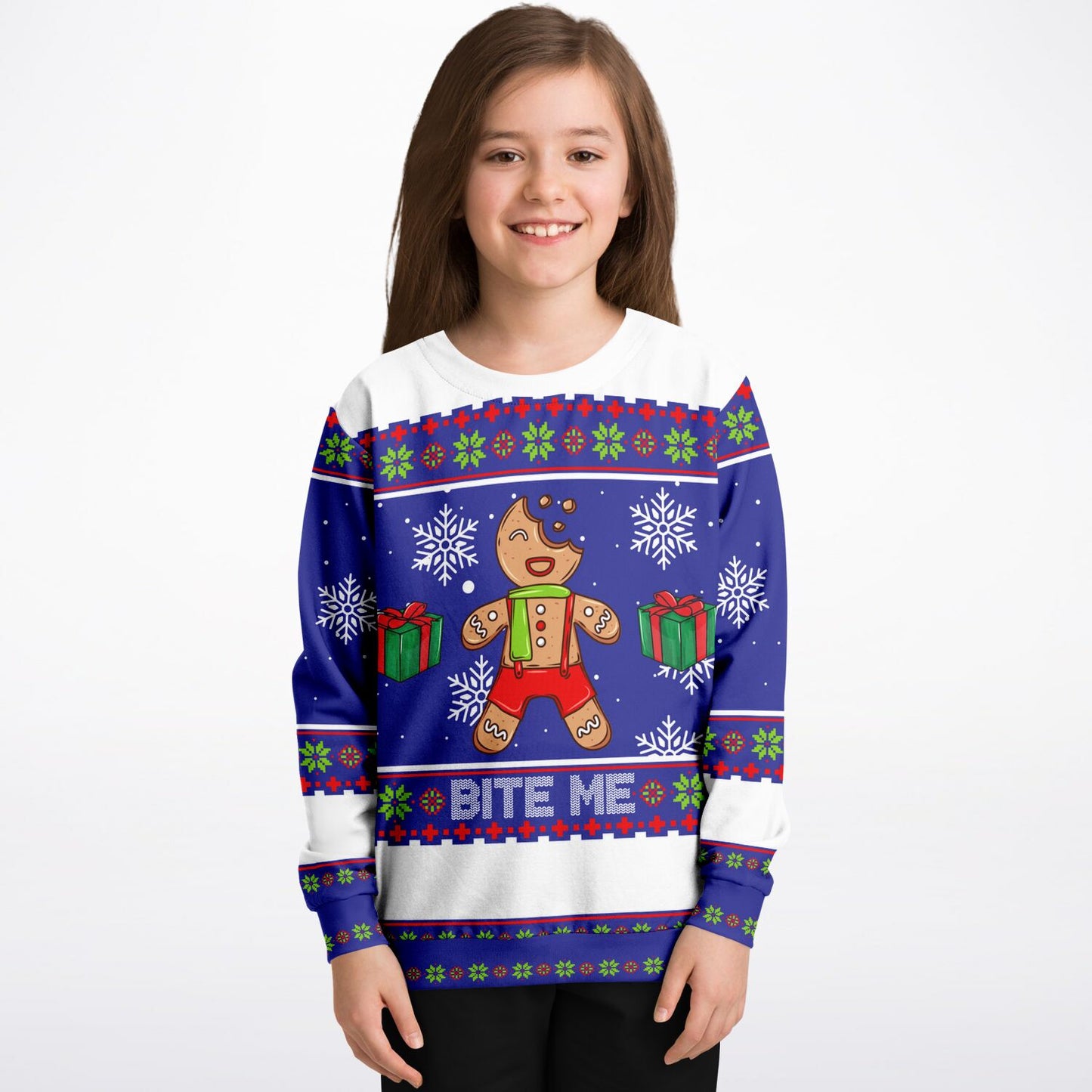 Bite Me Ugly Christmas Sweater