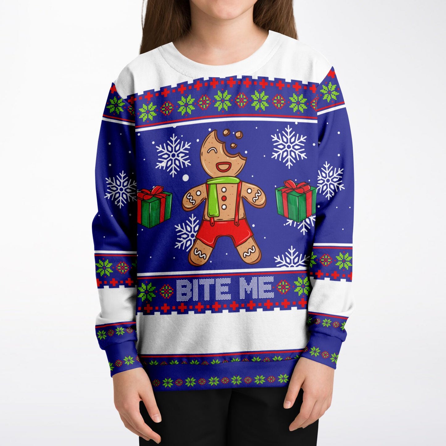 Bite Me Ugly Christmas Sweater