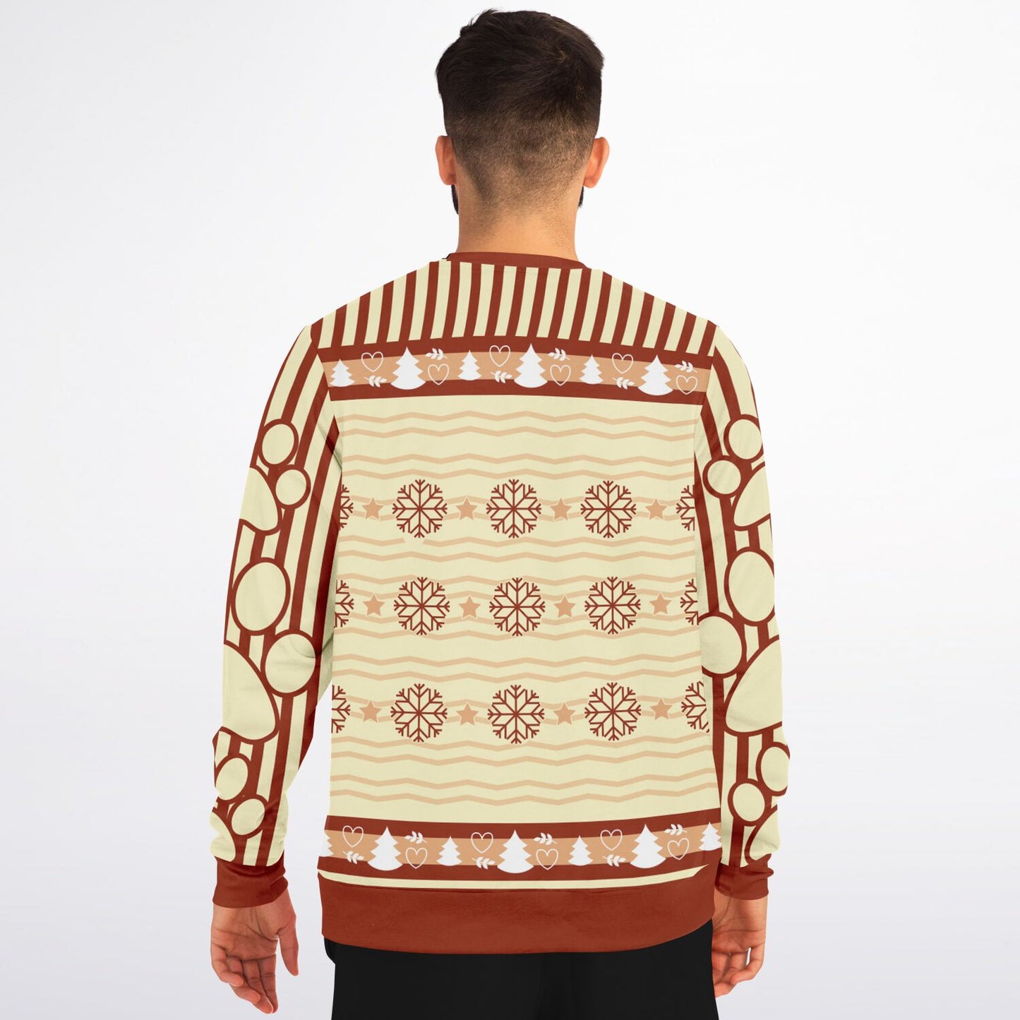 Merry Kissmyass Funny Holiday Sweatshirt "Ugly Sweater "