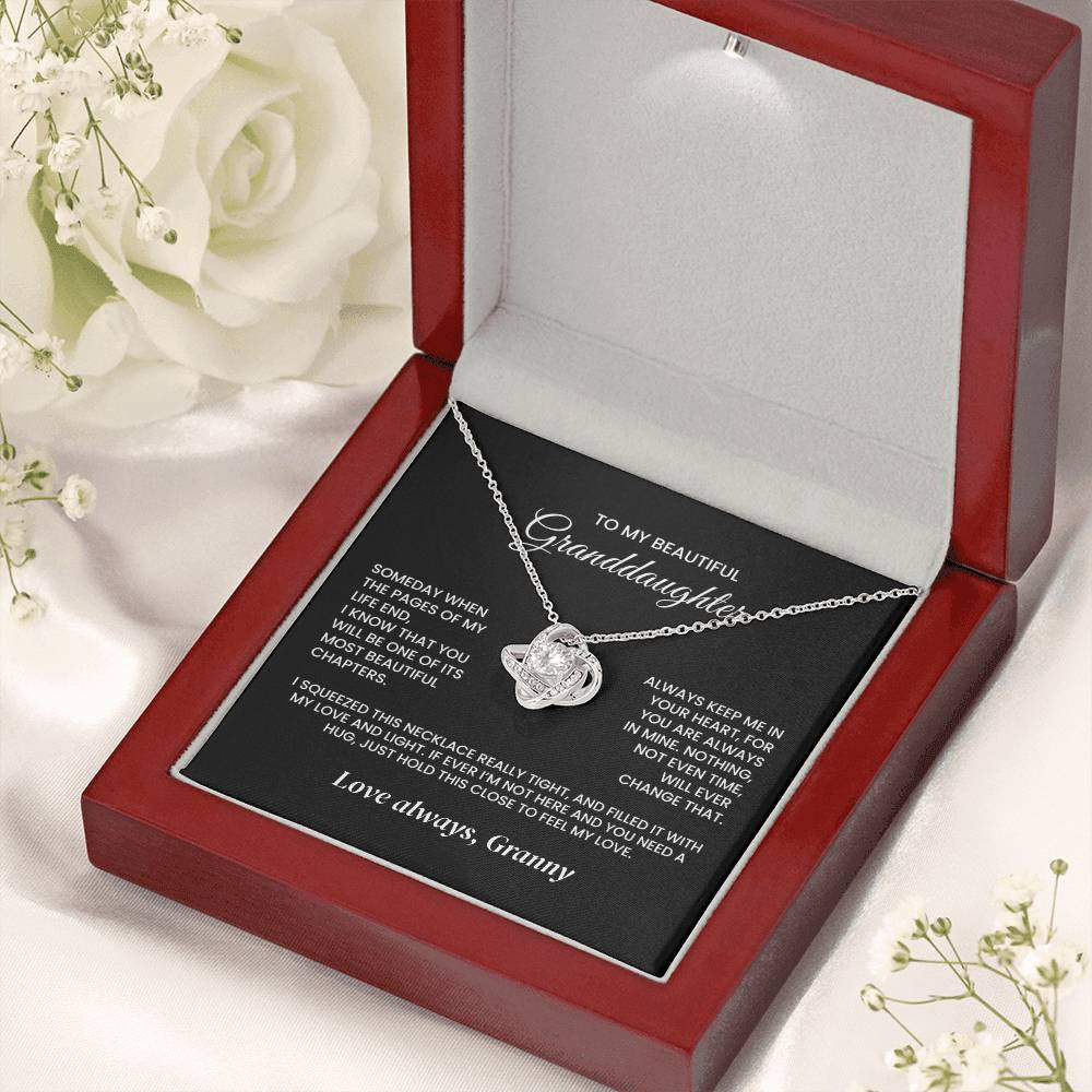 Personalized Granddaughter Necklace | Pages of My Life