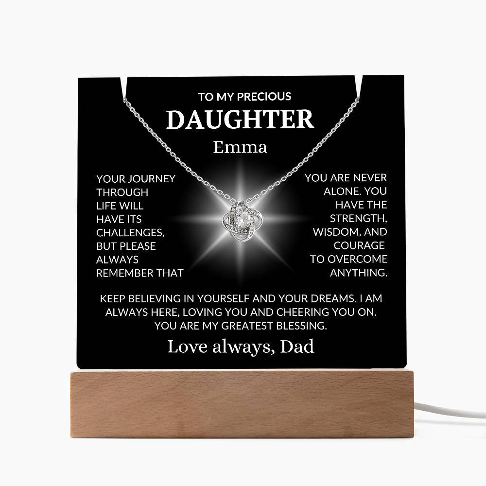 Precious Daughter Keepsake Gift Set