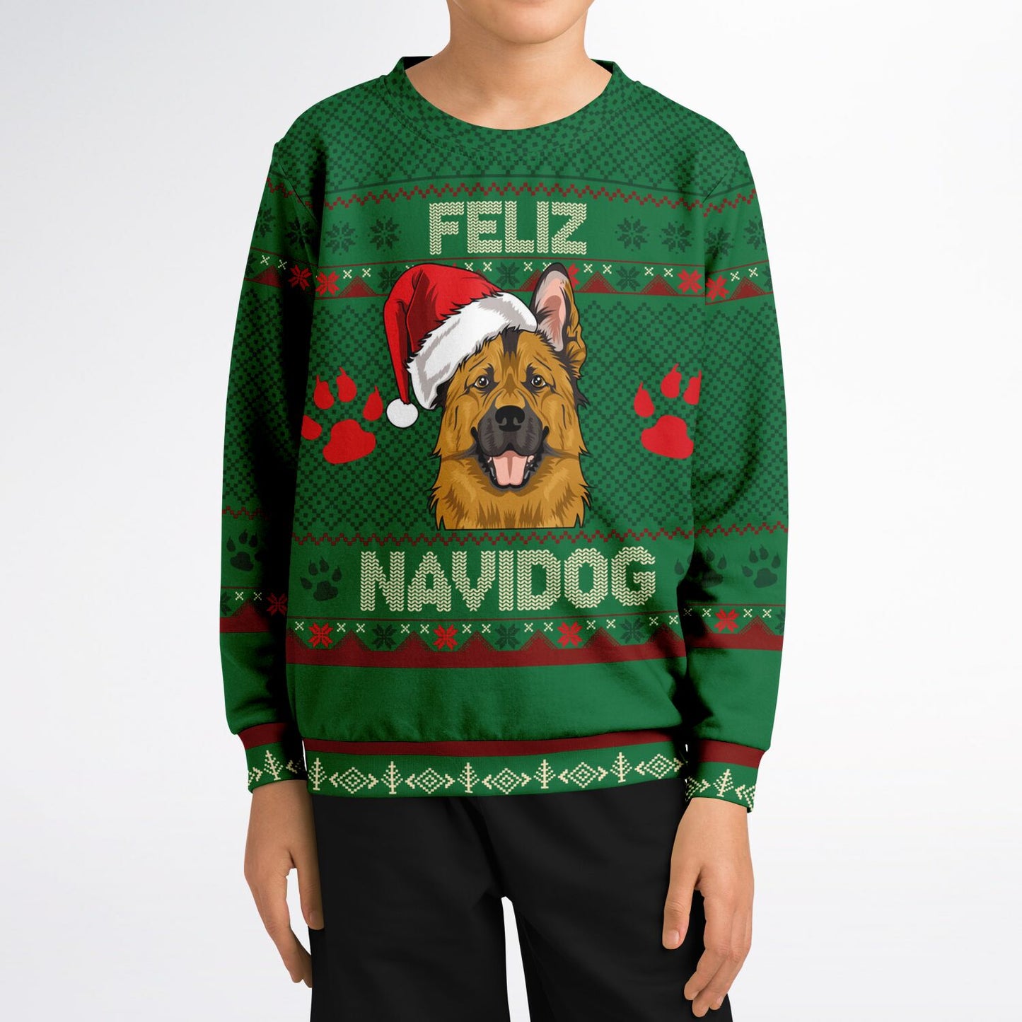 Feliz Navidog - German Shepherd