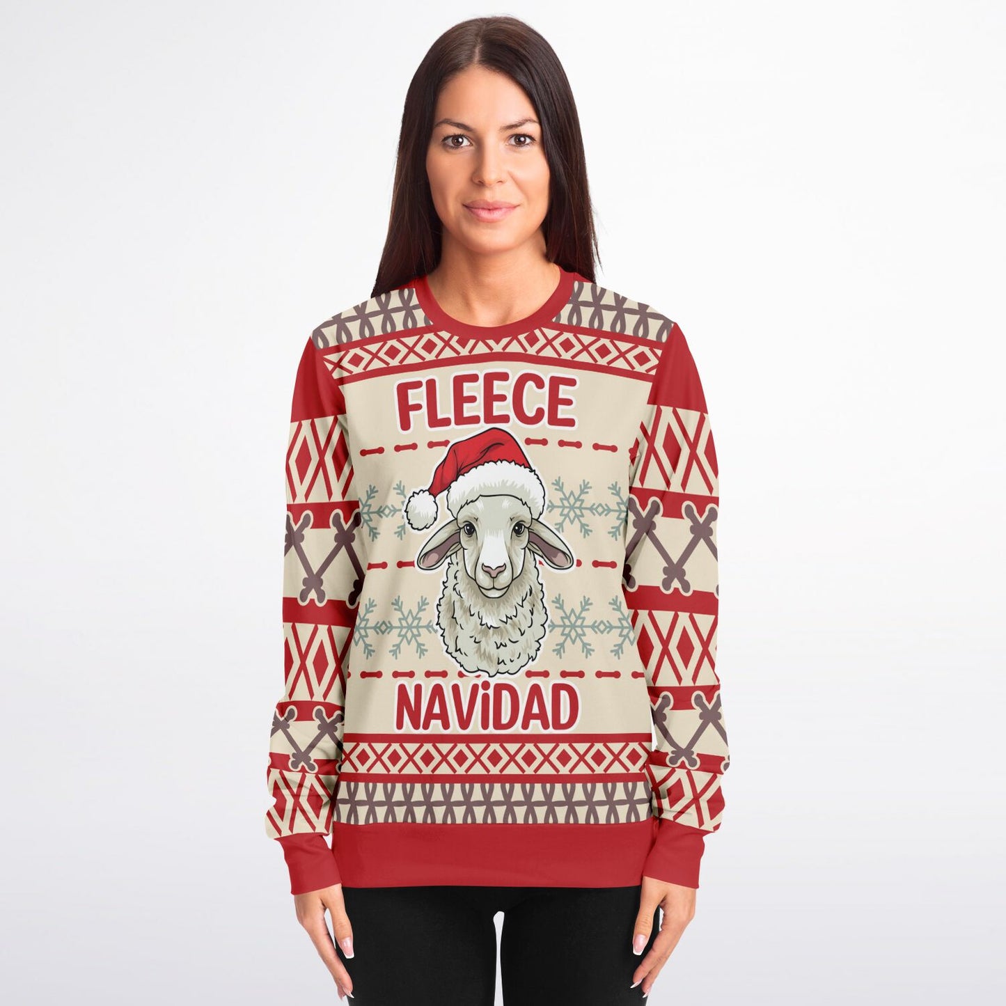Fleece Navidad - Festive and Fun Holiday Sweatshirt