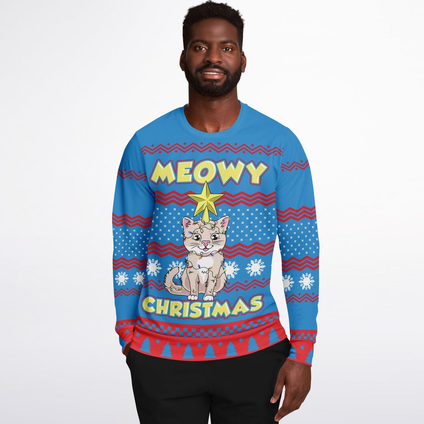 Meowy Christmas Ugly Christmas Sweater