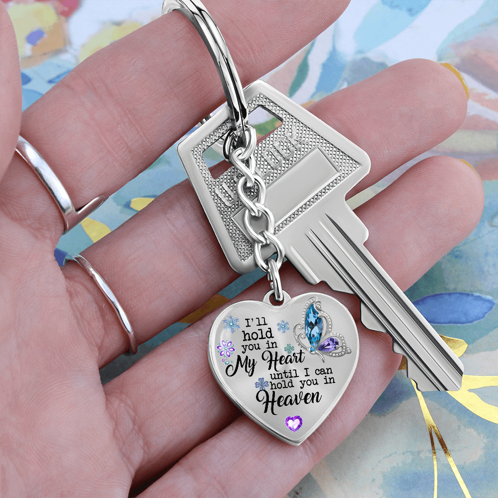 Hold You In My Heart Keychain - Bill and Dot's Finds