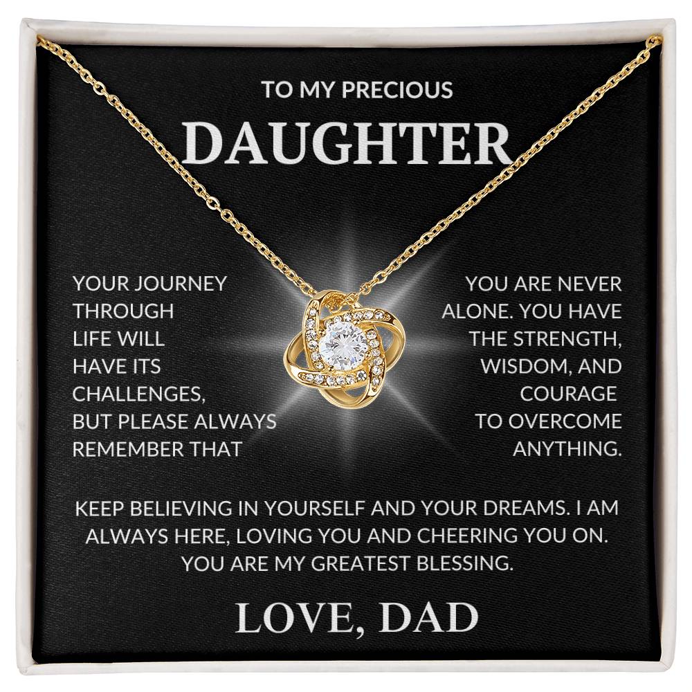 Daughter's Dazzle Gift Necklace | From Dad