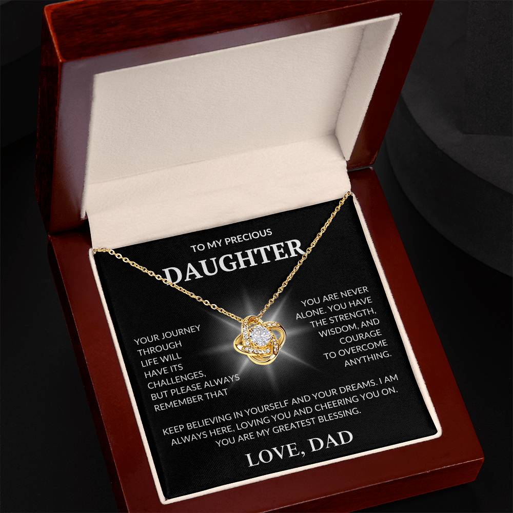 Daughter's Dazzle Gift Necklace | From Dad