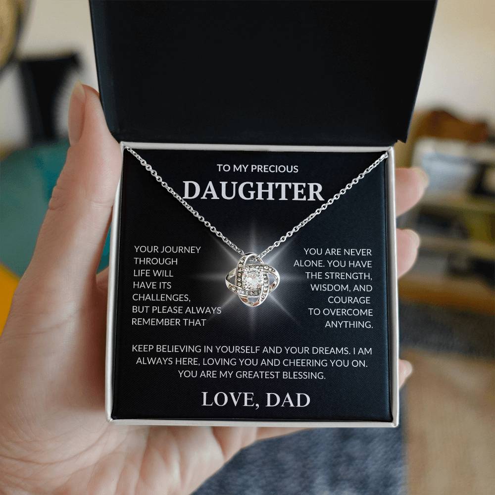 Daughter's Dazzle Gift Necklace | From Dad