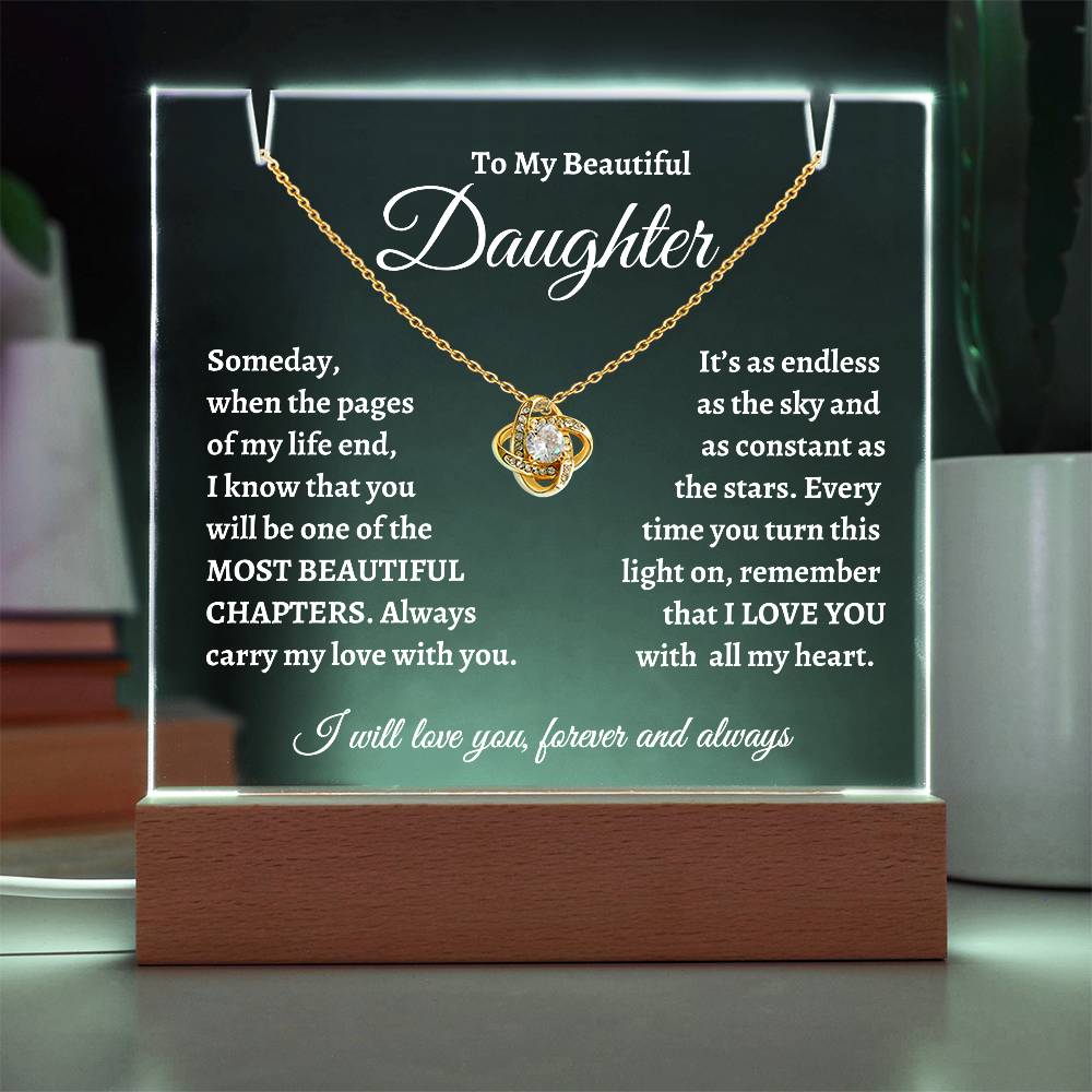 Beautiful Daughter Keepsake Gift Set