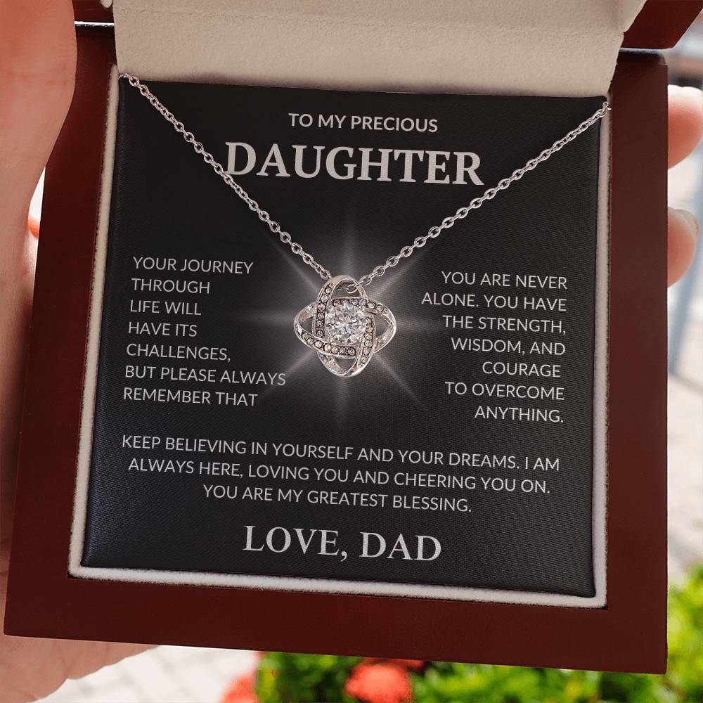 Daughter's Dazzle Gift Necklace | From Dad