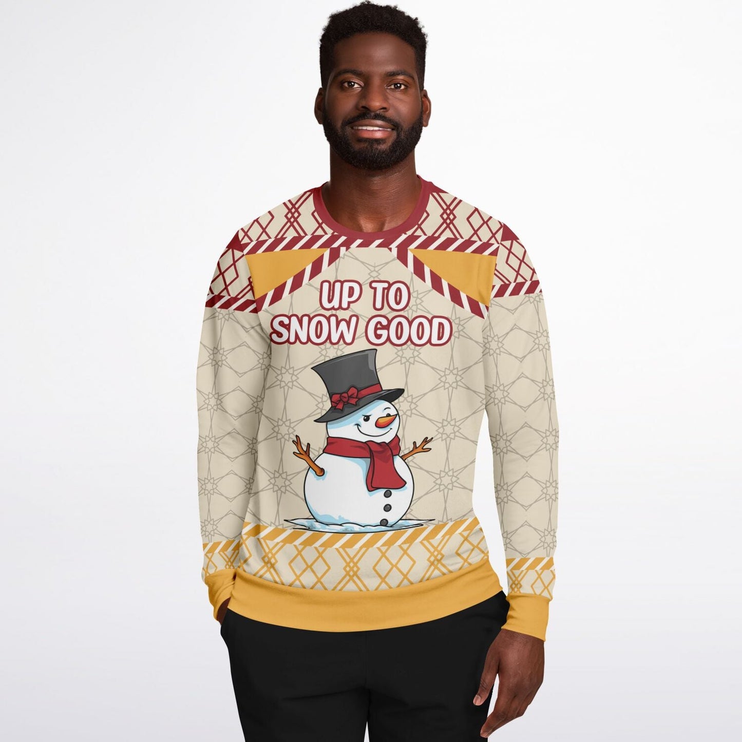Snowman Mischief Holiday Sweatshirt