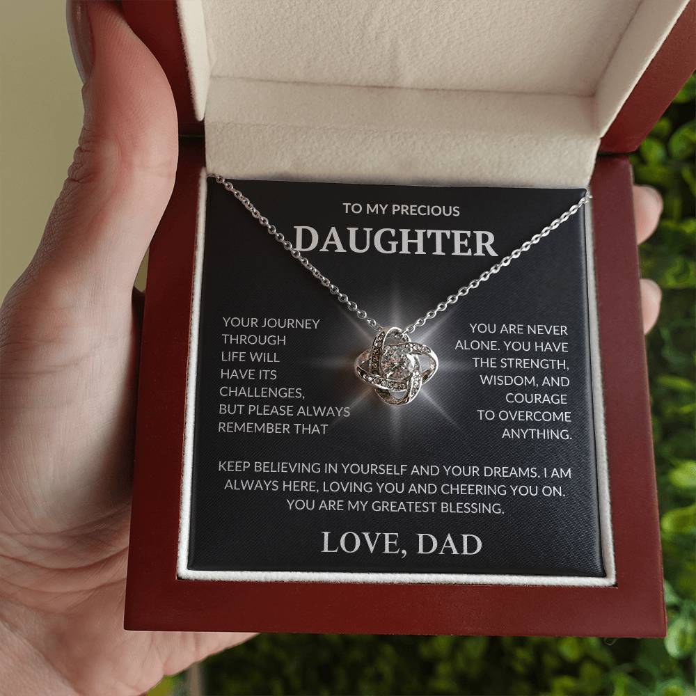 Daughter's Dazzle Gift Necklace | From Dad