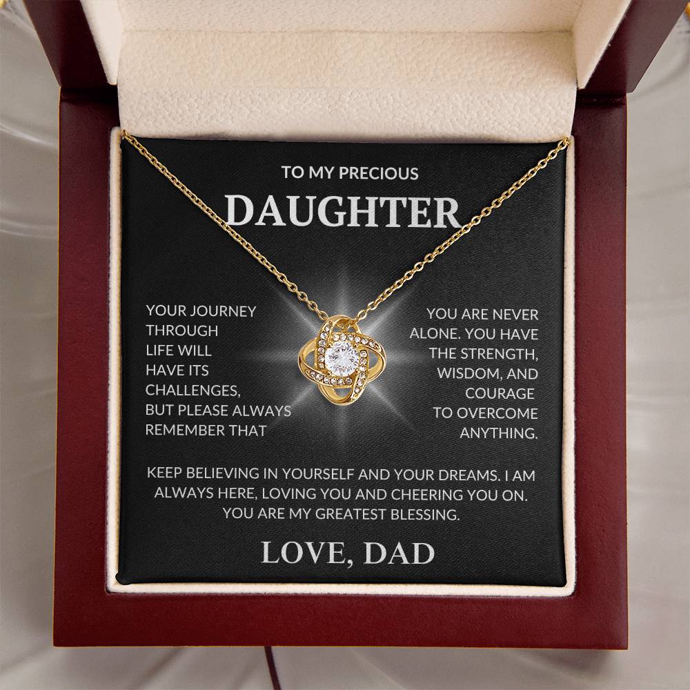 Daughter's Dazzle Gift Necklace | From Dad