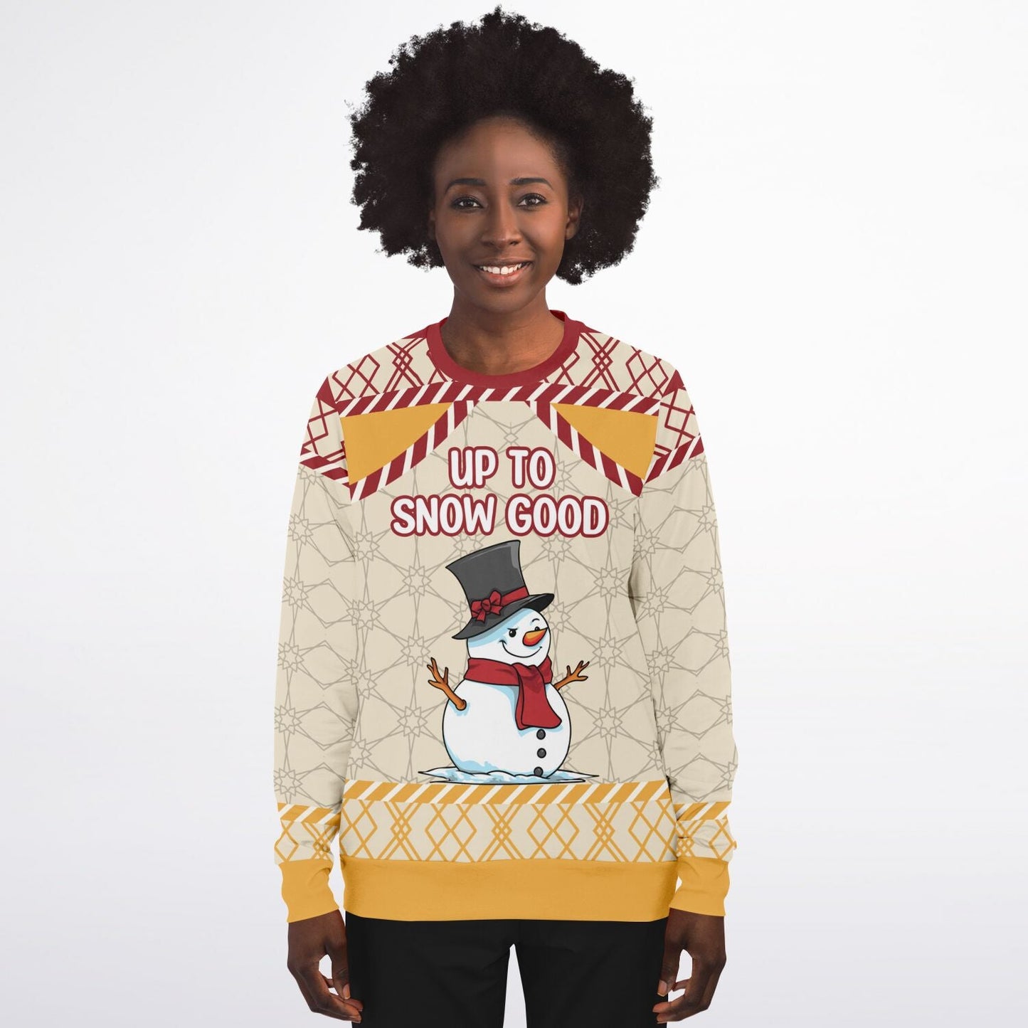 Snowman Mischief Holiday Sweatshirt