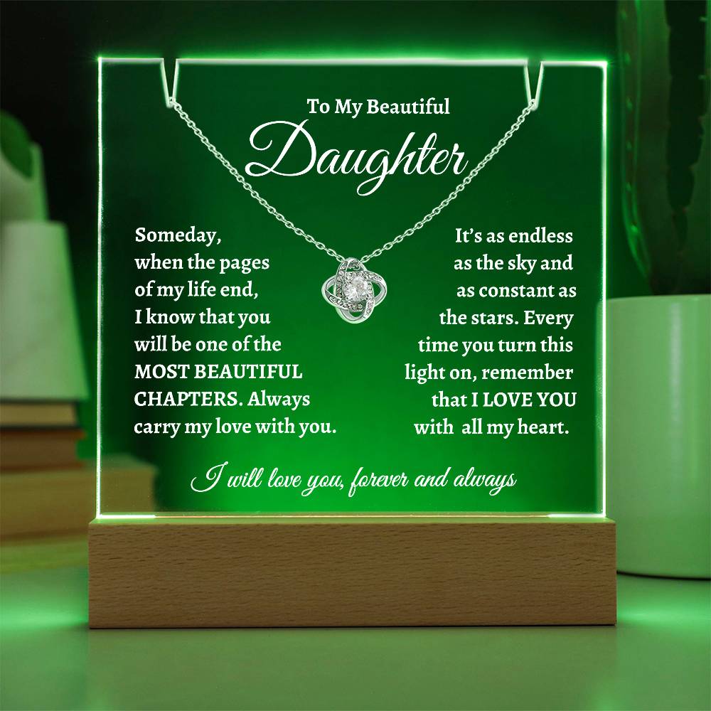 Beautiful Daughter Keepsake Gift Set