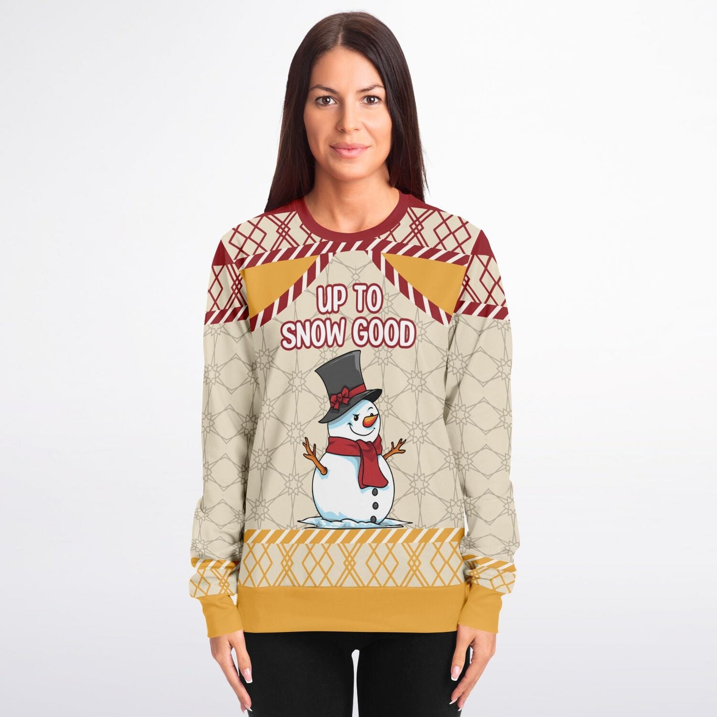 Snowman Mischief Holiday Sweatshirt