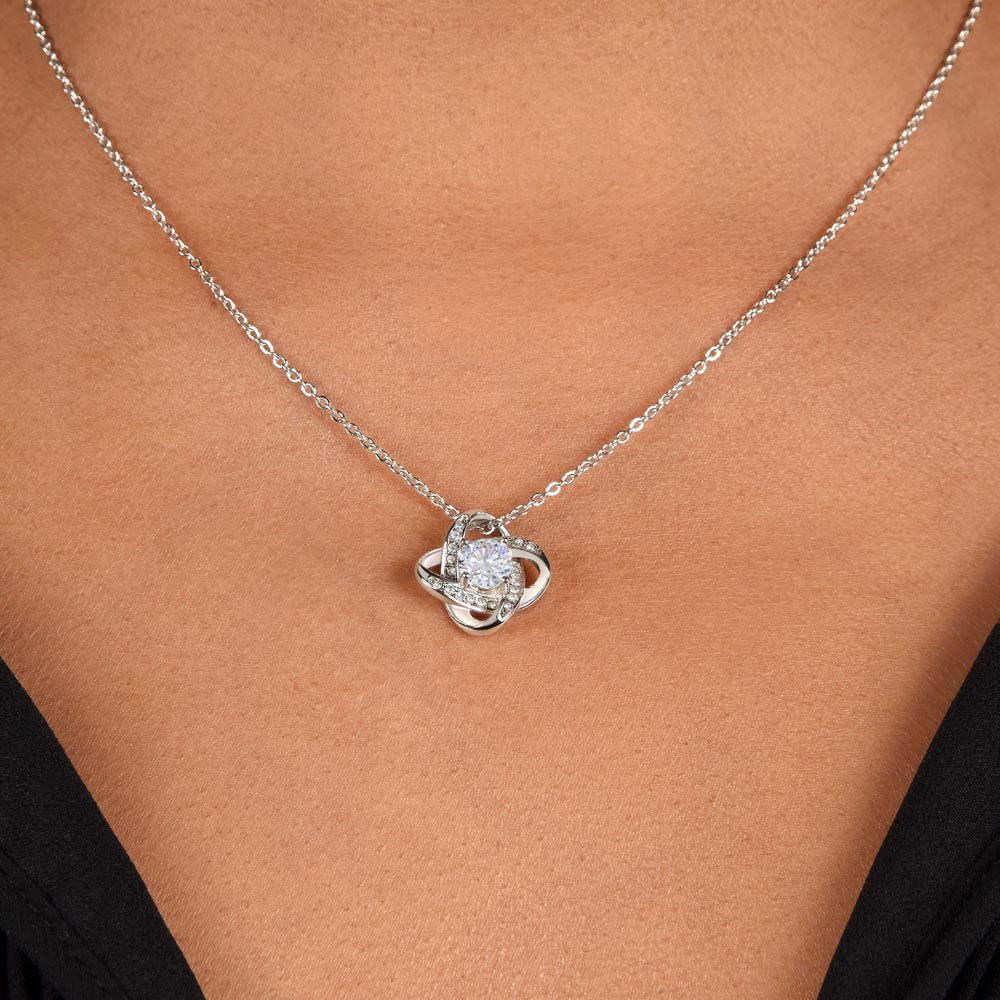 Daughter's Love Knot Necklace
