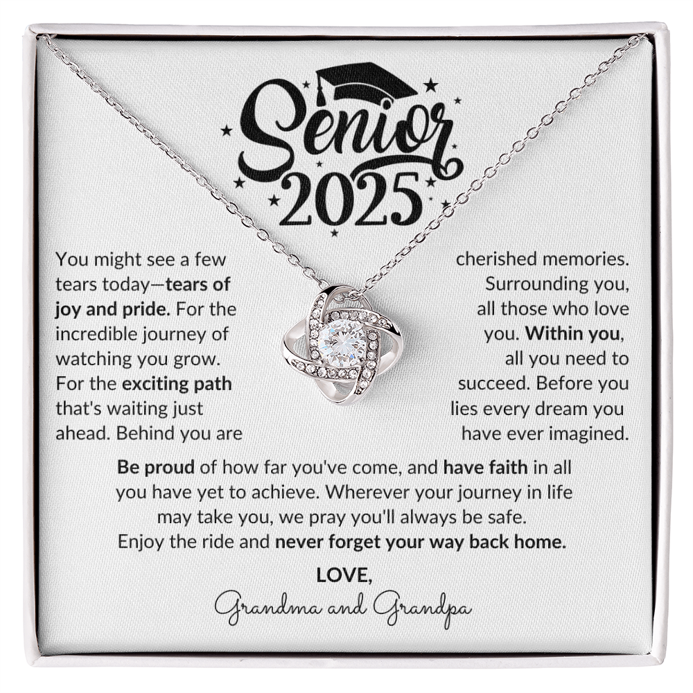 Personalized Gift for Graduation "The Incredible Journey" Necklace - Bill and Dot's Finds