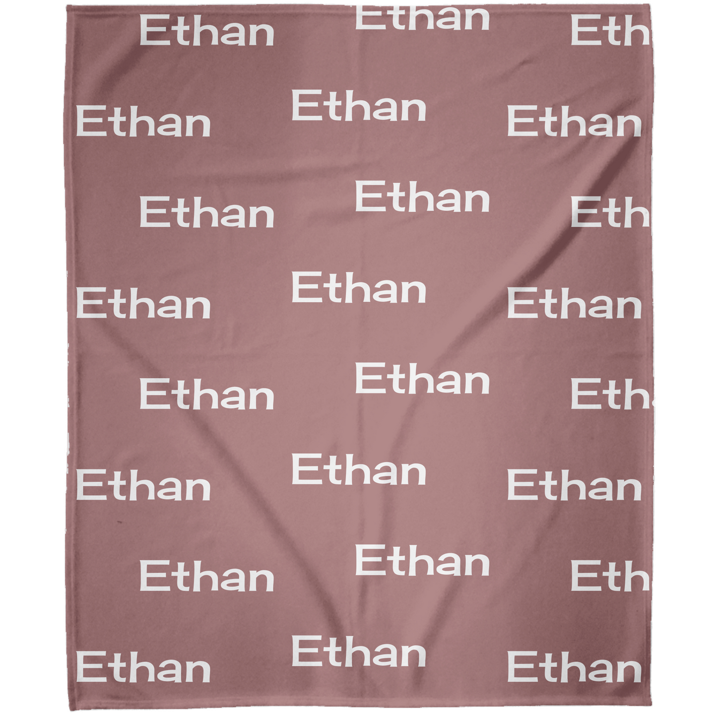 Personalized Name Blanket