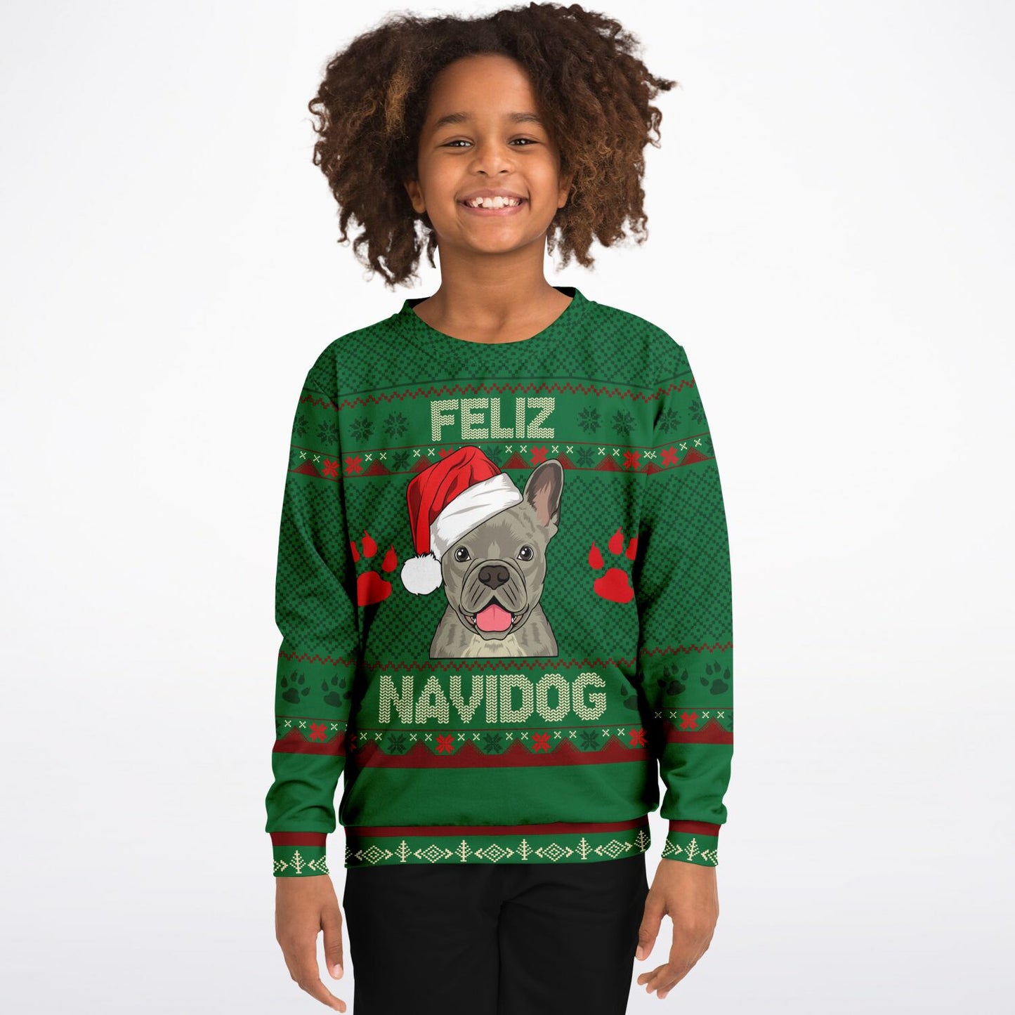 Feliz Navidog - French Bulldog