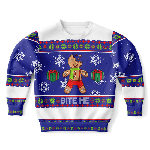 Bite Me Ugly Christmas Sweater