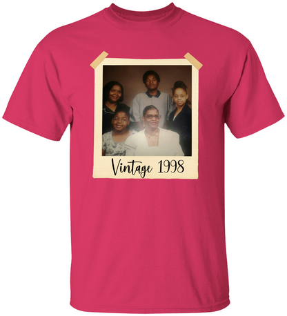Customized Vintage Polaroid T-Shirt