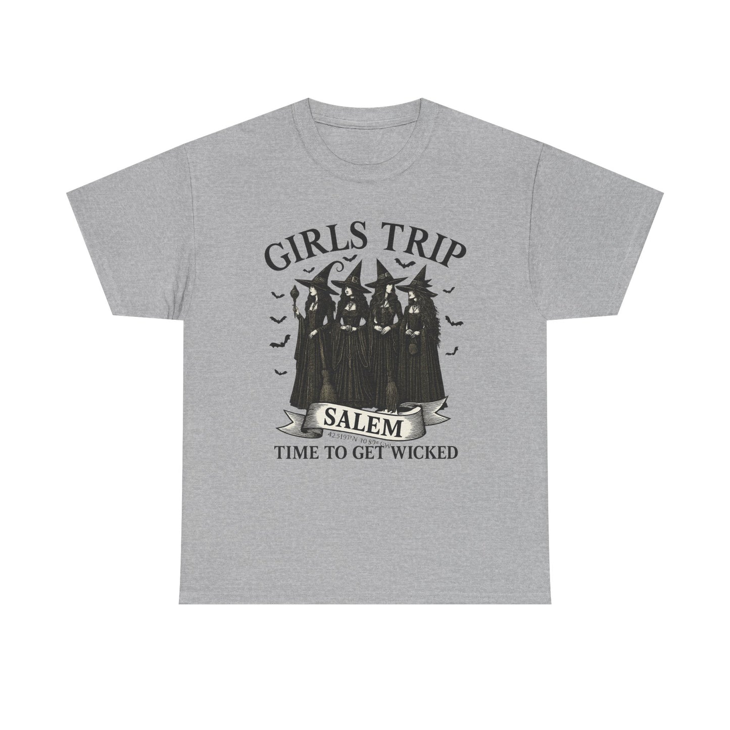 Girls Trip Unisex Heavy Cotton Tee, Fun Group Vacation Shirt, Best Friend Gift, Travel T-Shirt, Casual Summer Wear, Perfect for Celebrations