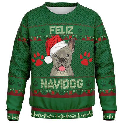 Feliz Navidog - French Bulldog