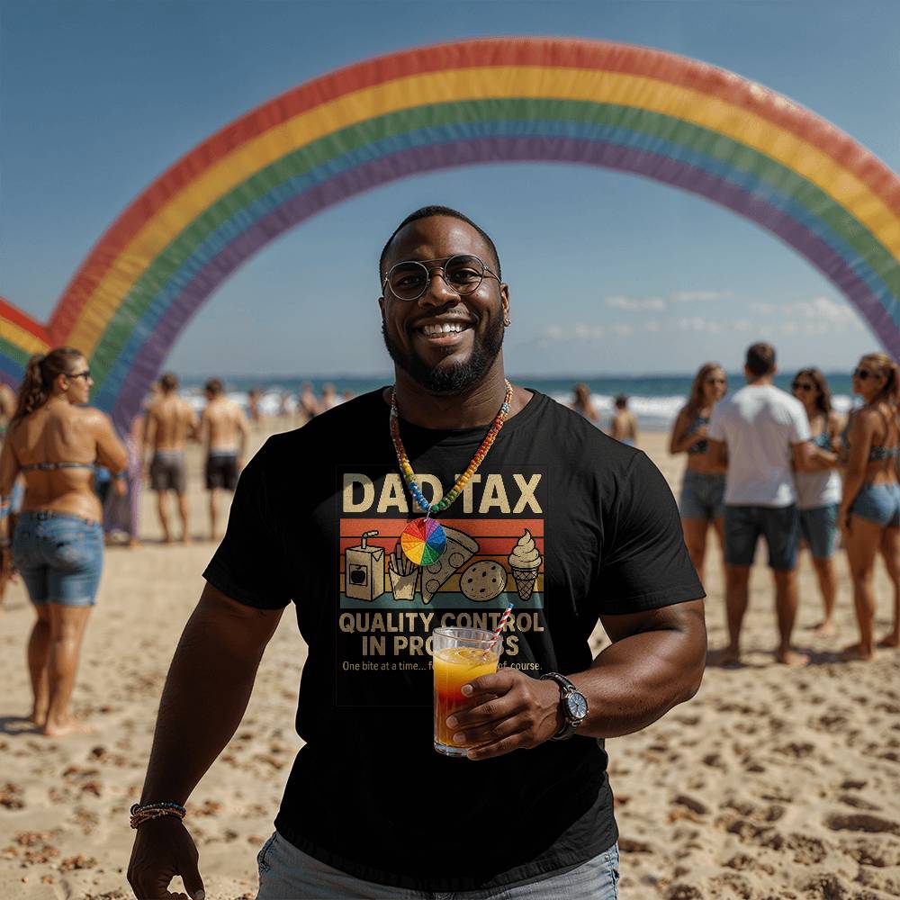 Dad Tax T-Shirt – Quality Control in Progress