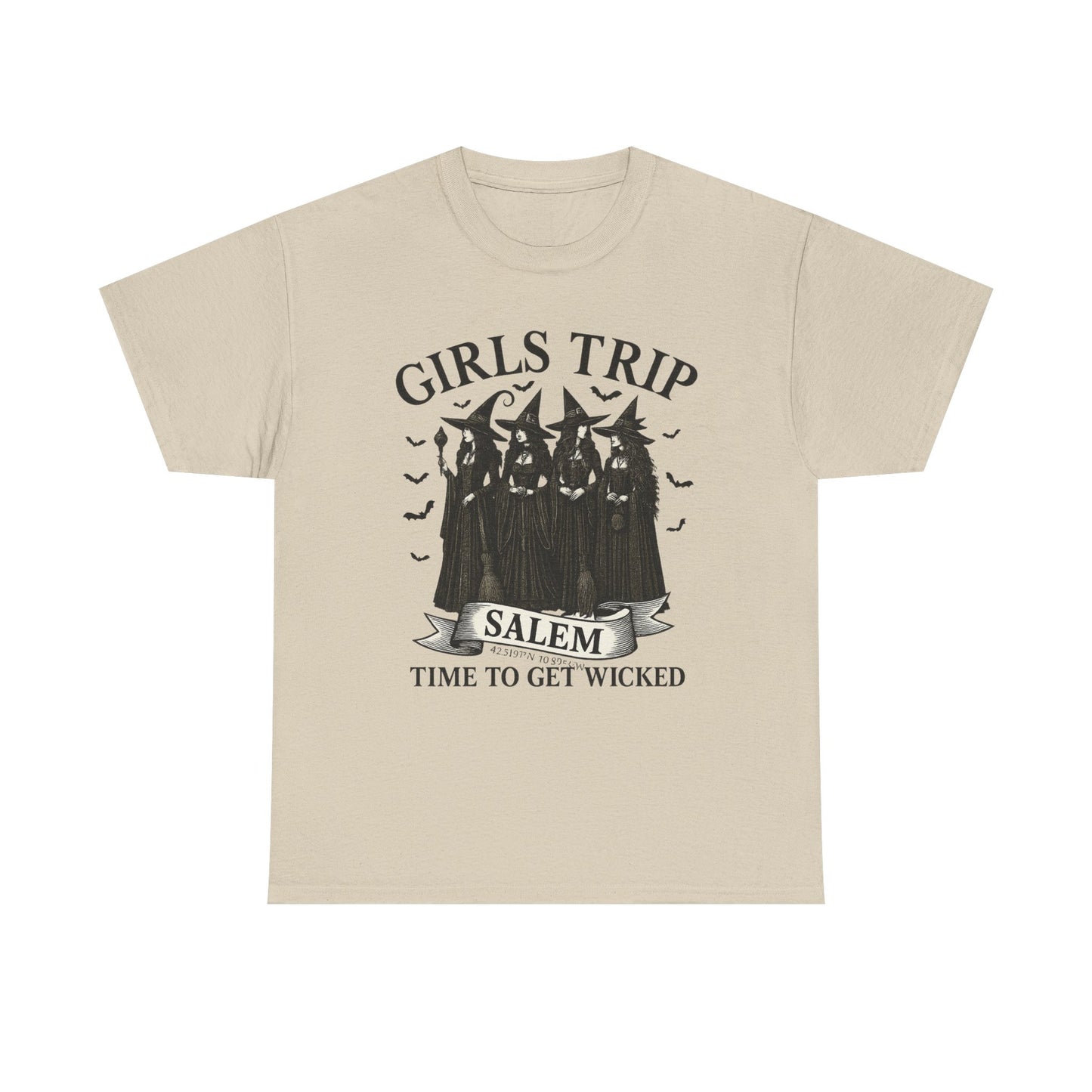 Girls Trip Unisex Heavy Cotton Tee, Fun Group Vacation Shirt, Best Friend Gift, Travel T-Shirt, Casual Summer Wear, Perfect for Celebrations