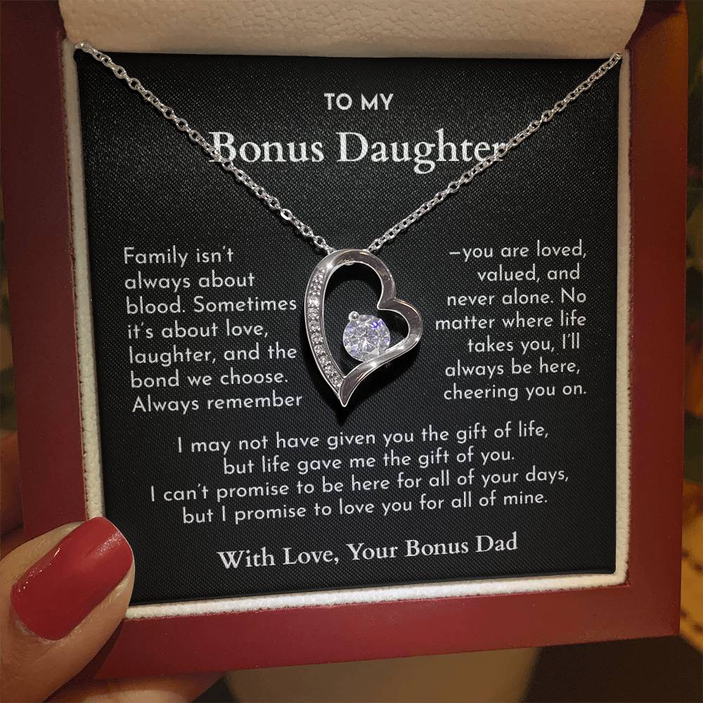 “Life Gave Me the Gift of You”--A Promise From Bonus Dad to Daughter (B❤)