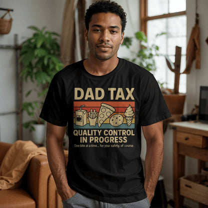 Dad Tax T-Shirt – Quality Control in Progress
