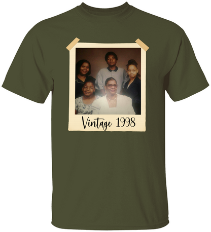 Customized Vintage Polaroid T-Shirt