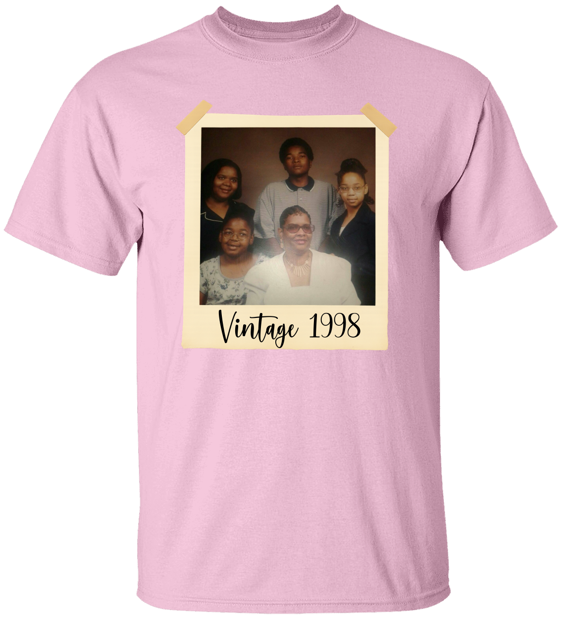 Customized Vintage Polaroid T-Shirt