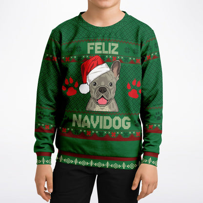 Feliz Navidog - French Bulldog