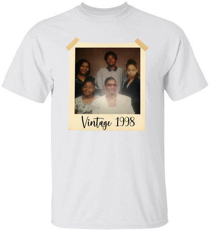 Customized Vintage Polaroid T-Shirt