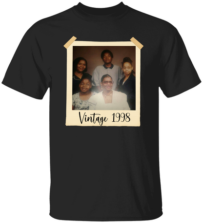 Customized Vintage Polaroid T-Shirt