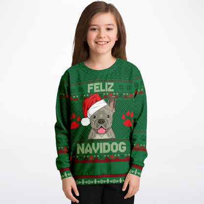 Feliz Navidog - French Bulldog