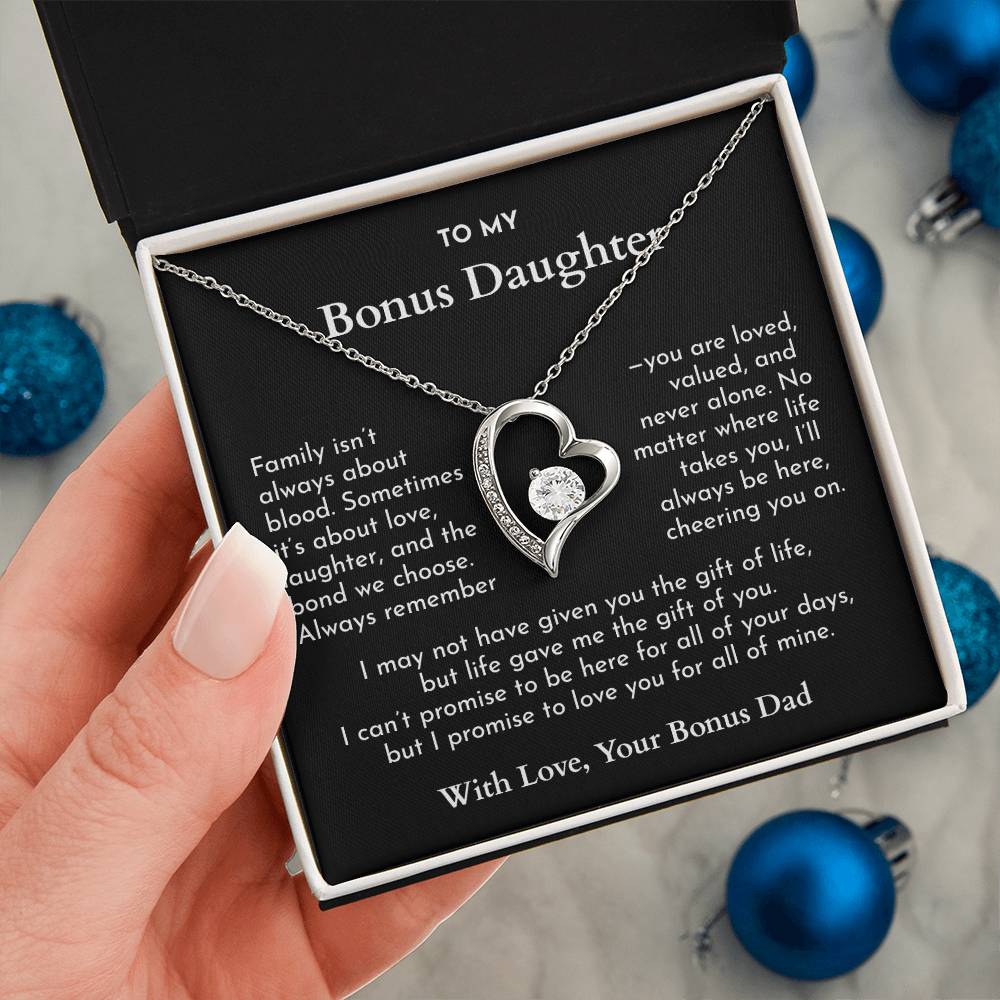 “Life Gave Me the Gift of You”--A Promise From Bonus Dad to Daughter (B❤)