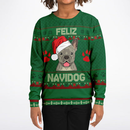 Feliz Navidog - French Bulldog