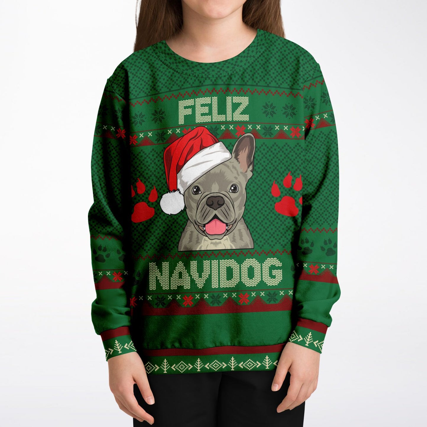 Feliz Navidog - French Bulldog