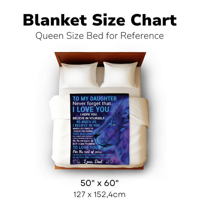 Daughter Blanket | From Dad--This Old Lion