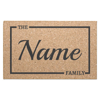 Custom Family Name Doormat