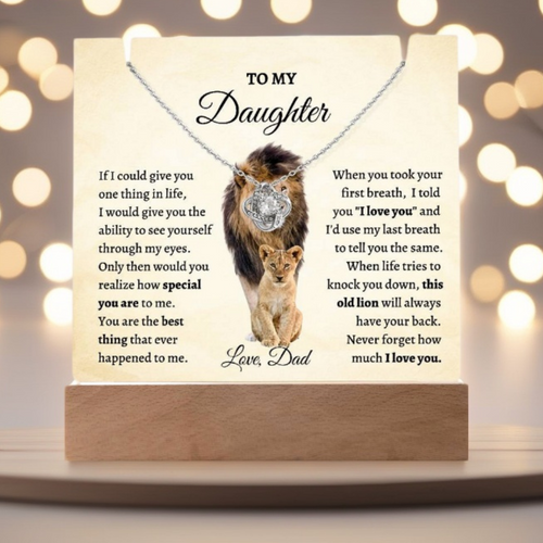 "This Old Lion" | To My Daughter | Keepsake Gift Set