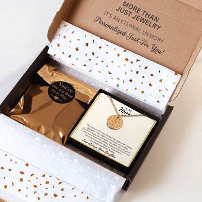A Sky Full of Love – Personalized Star Map Necklace for Mom from Daughter - Bill and Dot's Finds