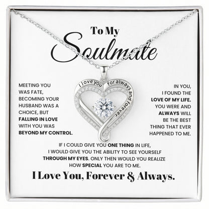 To My Soulmate Necklace